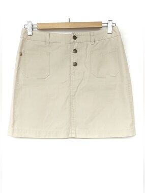 FINAL$🔻 Ralph RL Mini Skirt - cream - Vintage